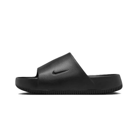 NIKE 耐吉 W  Calm Slide Sail Black 麵包拖鞋 黑 女鞋 拖鞋 休閒 厚底 防水 DX4816-001