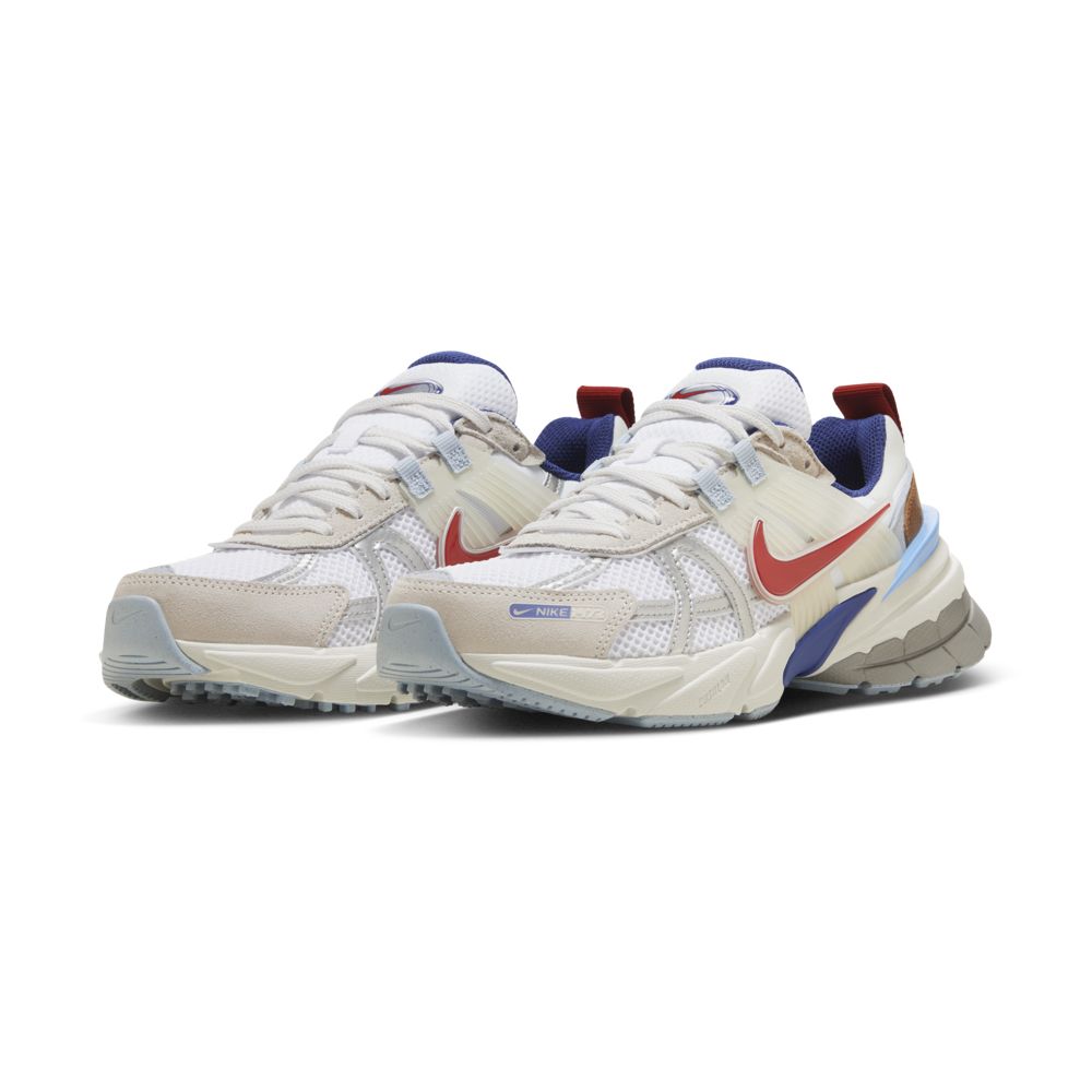 NIKE 耐吉 W  V2K Run Premium Light Bone 白紅藍 女鞋 休閒鞋 HF5724-061