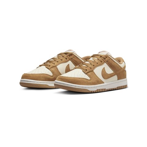 NIKE 耐吉 W Nike Dunk Low Next Nature 米白亞麻 麂皮 復古 低筒 休閒鞋 女鞋 HJ7673-100