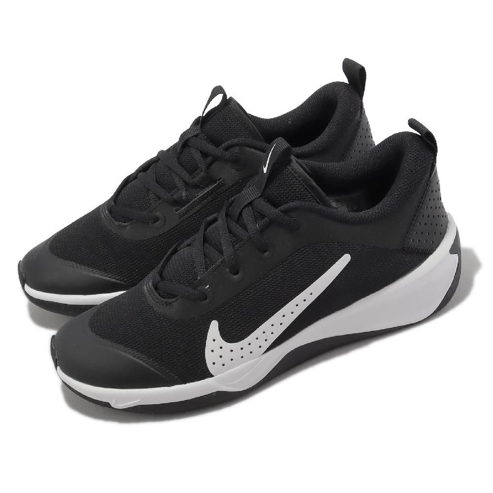 NIKE 耐吉 Nike 耐吉 排球鞋 Omni Multi-Court GS 女鞋 大童 黑 白 室內運動 羽球鞋 桌球鞋 運動鞋 DM9027-002