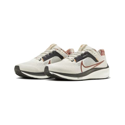 NIKE 耐吉 Air Zoom Pegasus 40 PRM 慢跑鞋 象牙白紅 運動 支撐 緩衝 女鞋 FN3477-100E