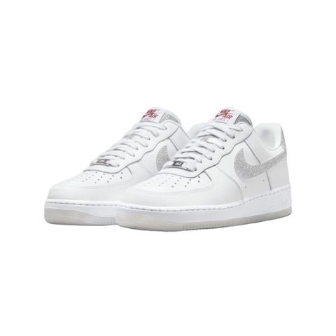 NIKE 耐吉 Air Force 1 07 LX 鑽石銀 細閃晶鑽 休閒鞋 女鞋 HQ3461-191