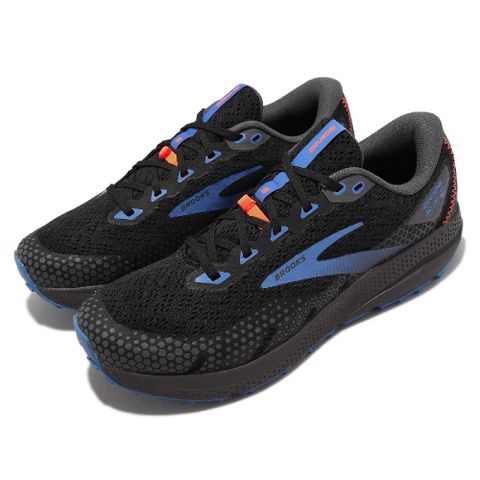Brooks 慢跑鞋 Divide 3 男鞋 黑 藍 路跑 緩震 分水嶺系列 3代 運動鞋 1103811D017