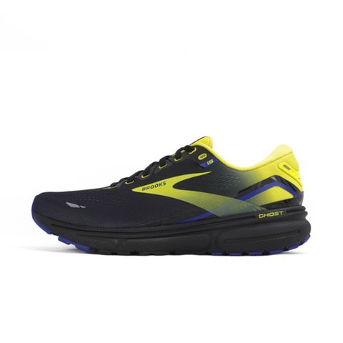 BROOKS Ghost 15 [1103931D063] 男 慢跑鞋 運動 路跑 馬拉松 透氣 柔軟 緩震 黑 黃