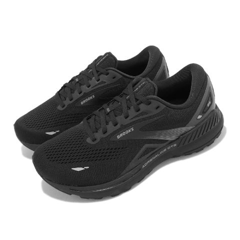 Brooks 布魯克斯 慢跑鞋 Adrenaline GTS 23 4E 超寬楦 男鞋 黑 腎上腺素 緩震 運動鞋 1103914E020