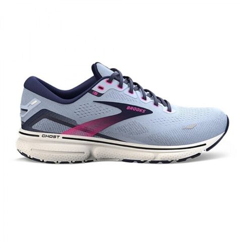 Brooks Ghost 15 [1203801B493] 女 慢跑鞋 路跑 避震緩衝 魔鬼系列 風鈴藍