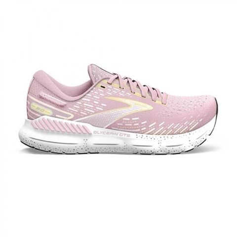 Brooks Glycerin Gts 20 [1203701B656] 女 慢跑鞋 氮氣中底 甘油 震緩緩衝 支撐 粉