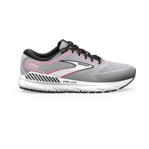 Brooks Ariel GTS 23 [1203902E078] 女 慢跑鞋 超寬楦 避震緩衝象限 瞪羚系列 灰