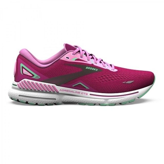  Brooks Adrenaline Gts 23 [1203811B639] 女 慢跑鞋 腎上腺素系列 支撐型 桃紅