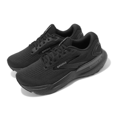 BROOKS 布魯克斯 慢跑鞋 Glycerin GTS 21 2E 男鞋 寬楦 黑 回彈 甘油系列 路跑 運動鞋 1104202E020