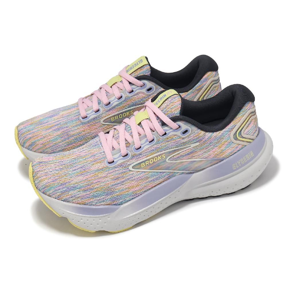 BROOKS  布魯克斯 慢跑鞋 Glycerin 21 女鞋 Handspun 彩紡限定 甘油 回彈 緩衝 運動鞋  1204081B455