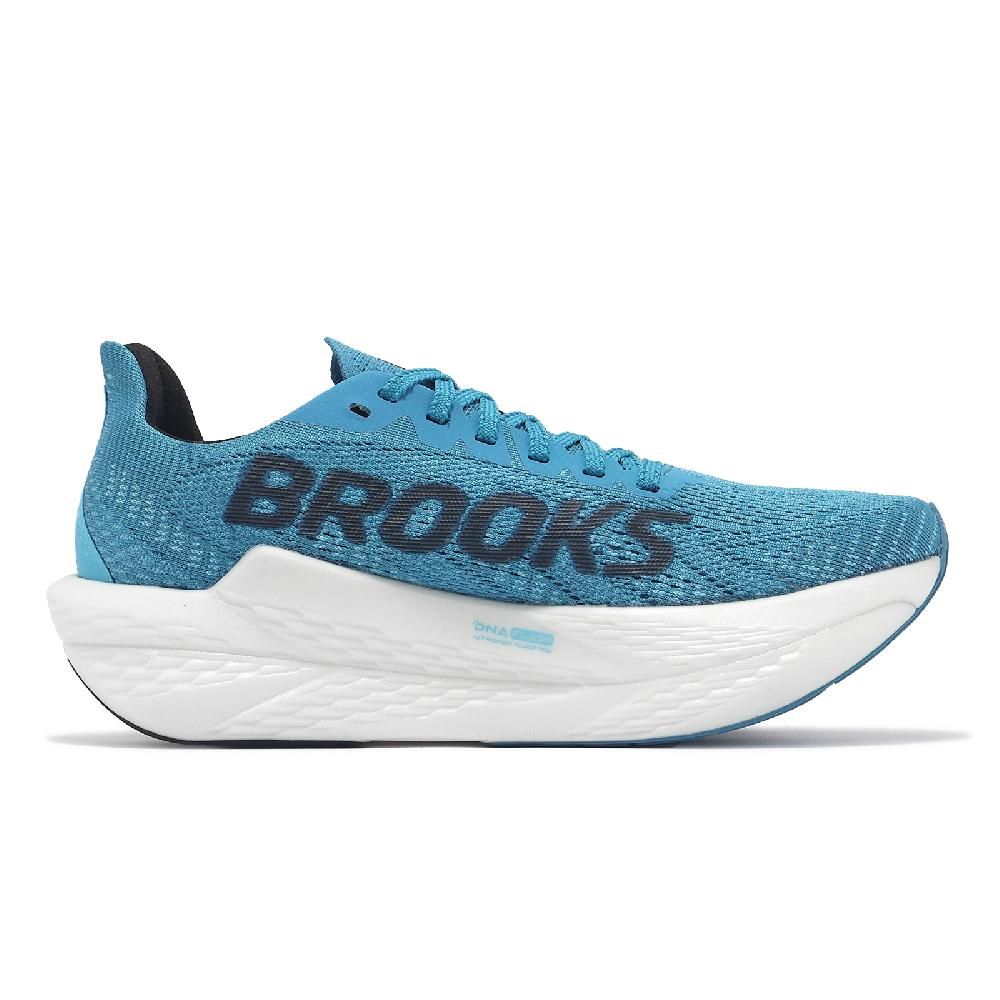 BROOKS  布魯克斯 競速跑鞋 Hyperion Max 2 女鞋 藍 粉 氮氣中底 回彈 厚底 輕量 運動鞋 1204231B408