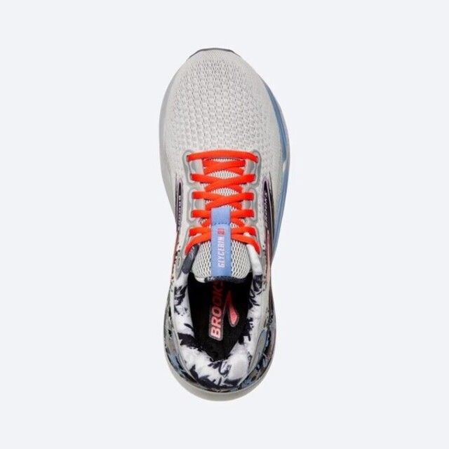 BROOKS  Glycerin 21abstract 抽象派限定款 [1204081B084] 女 慢跑鞋 運動 休閒 輕量 支撐 緩衝 彈力