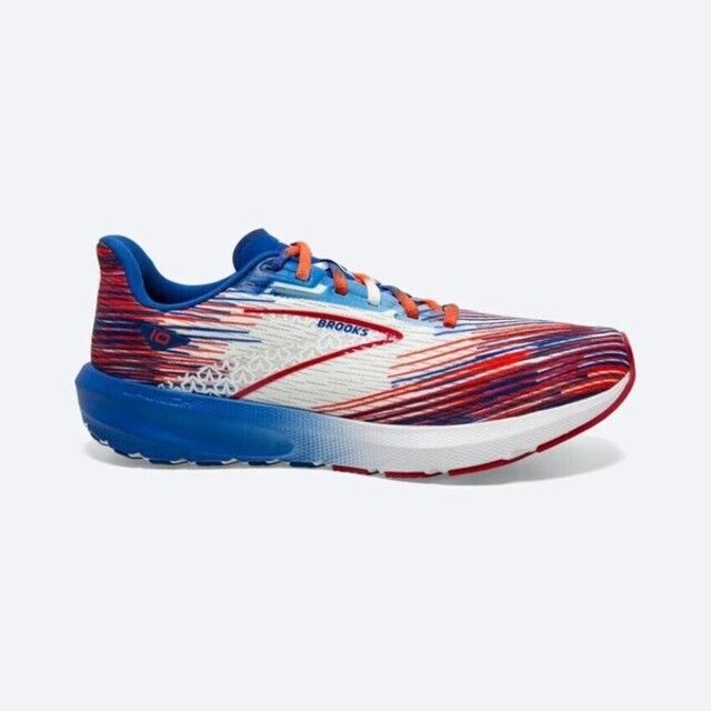 BROOKS  Launch 10 Run USA [1203981B154] 女 競速跑鞋 美國限定款 發射系列 白藍紅