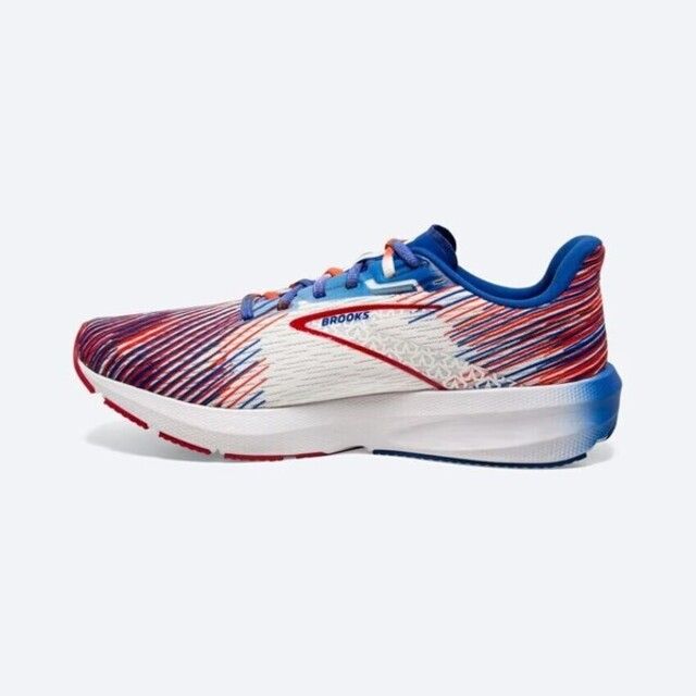 BROOKS  Launch 10 Run USA [1203981B154] 女 競速跑鞋 美國限定款 發射系列 白藍紅