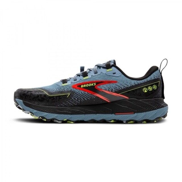 BROOKS  Cascadia 18 [1104262E004] 男 慢跑鞋 運動 路跑 避震緩衝象限 穩定 藍黑