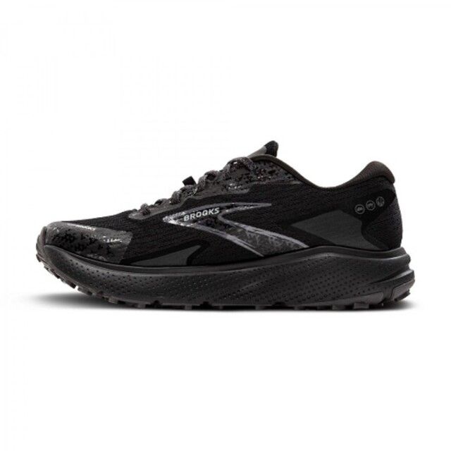 BROOKS  Divide 5 GTX [1204171B026] 女 慢跑鞋 越野系列 跑鞋 防水 耐磨 穩定 黑灰
