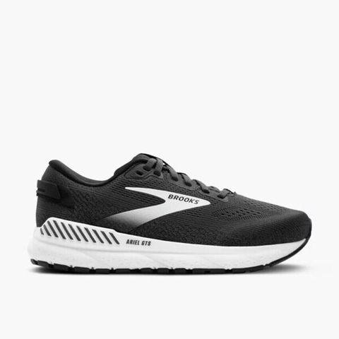 Brooks Ariel GTS 24 [1204142E016] 女 慢跑鞋 氮氣中底 寬楦 緩衝 支撐 瞪玲系列 黑