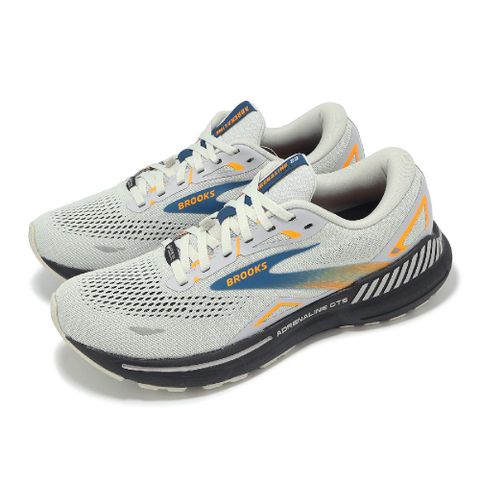 BROOKS Brooks 布魯克斯 防水慢跑鞋 Adrenaline GTS 23 GTX 男鞋 藍 橘 腎上腺素 緩震 運動鞋 1104241D071