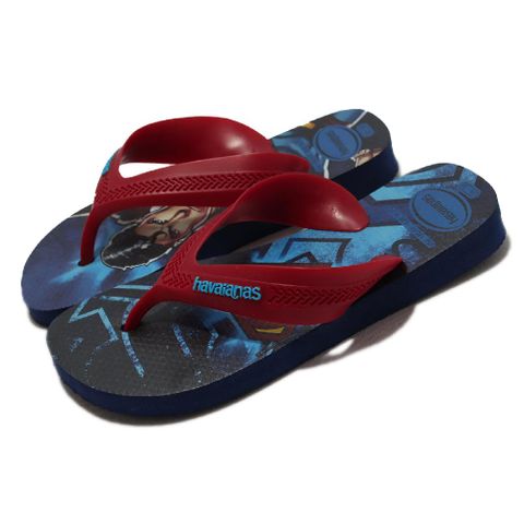 havaianas 哈瓦仕 夾腳拖 Kids Max Herois 童鞋 超人 DC 寬版鞋帶  巴西拖 41303020555K