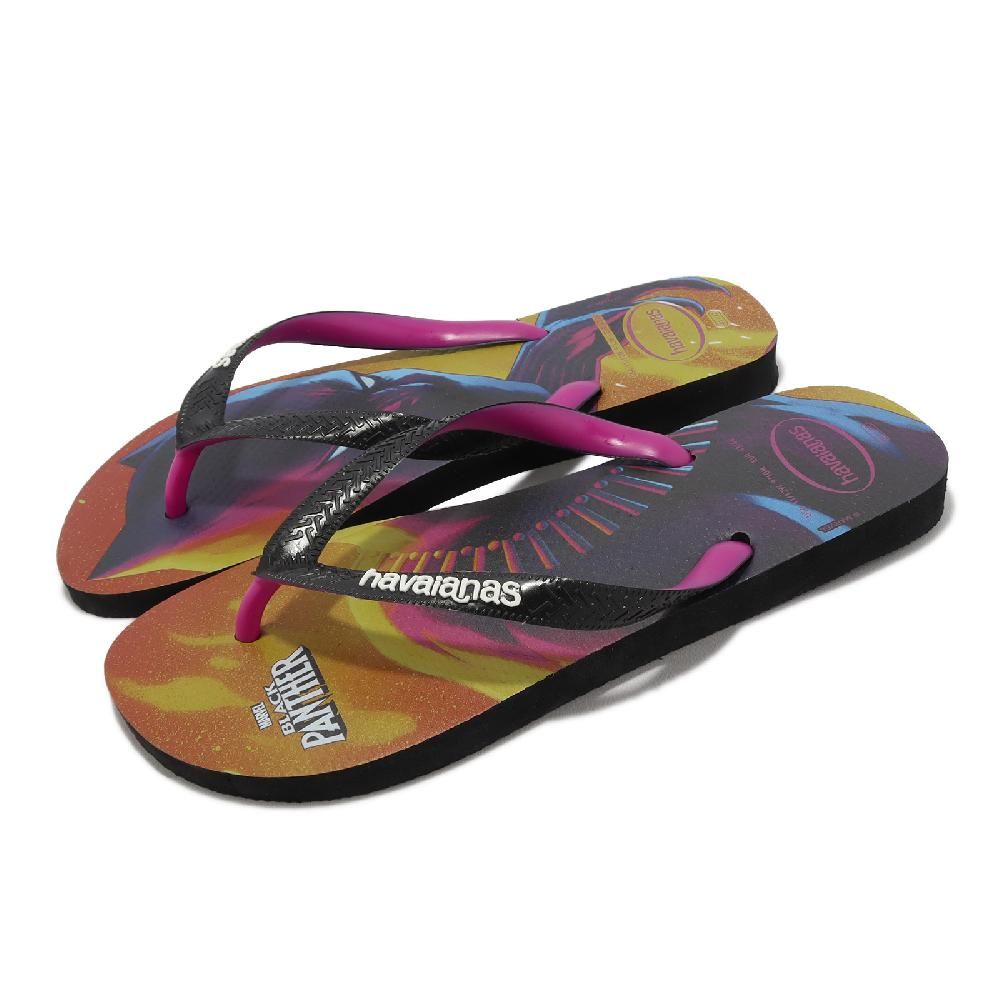 havaianas 哈瓦仕   拖鞋 Top Marvel 男鞋 紅 藍 漫威 黑豹 人字拖 夾腳拖 巴西 41395110437U