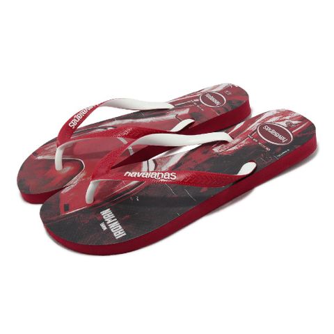 havaianas 哈瓦仕 拖鞋 Top Marvel 男鞋 女鞋 紅 白 漫威 鋼鐵人 人字拖 夾腳拖 巴西 41395113456U