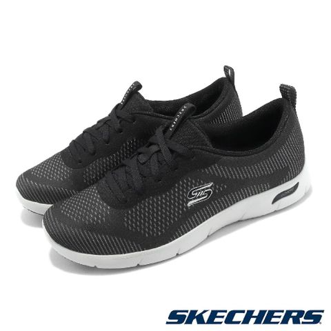 Skechers 休閒鞋 Arch Fit Refine 女鞋 黑 基本款 緩震 支撐 基本款 紓壓 104390BLK