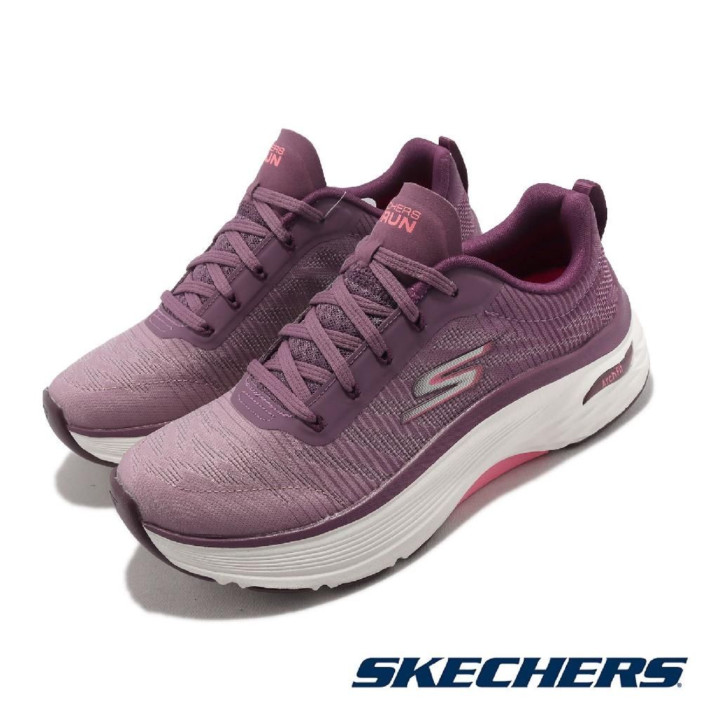 SKECHERS  慢跑鞋 Max Cushioning Arch Fit-Delphi 女鞋 紫 固特異大底 緩衝 128312PRPK