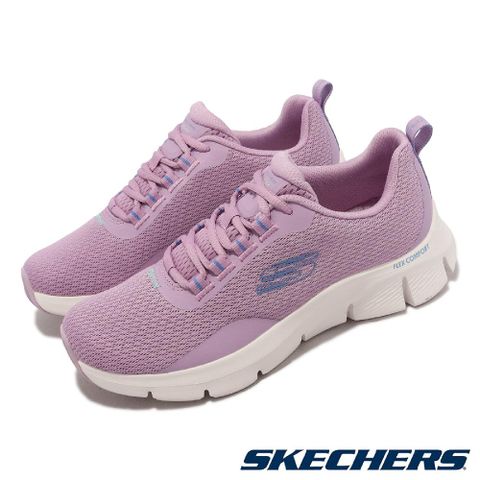 SKECHERS 斯凱奇 休閒鞋 Flex Comfort 女鞋 粉紫 健走鞋 輕量 避震 運動鞋 149886LAV