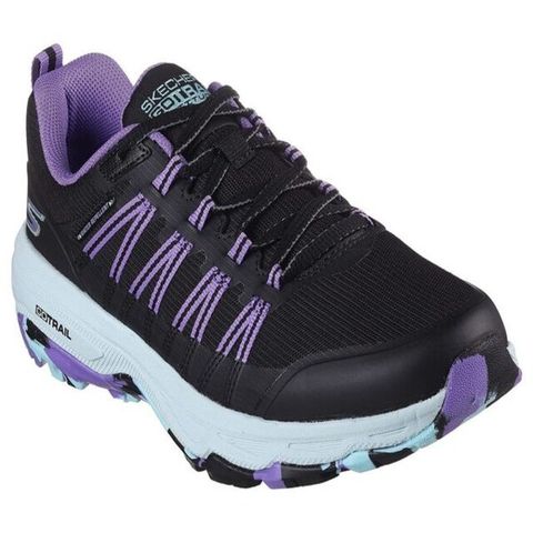 Skechers Go Run Trail Altitude [128222BKLV] 女 慢跑鞋 越野 戶外 黑紫