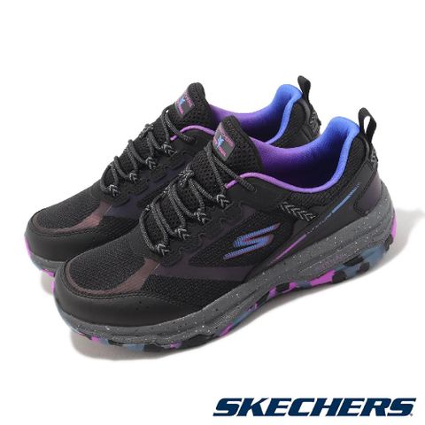 Skechers 斯凱奇 越野跑鞋 Go Run Trail Altitude-Cosmic 黑 紫 女鞋 反光 郊山 運動鞋 129231BKMT