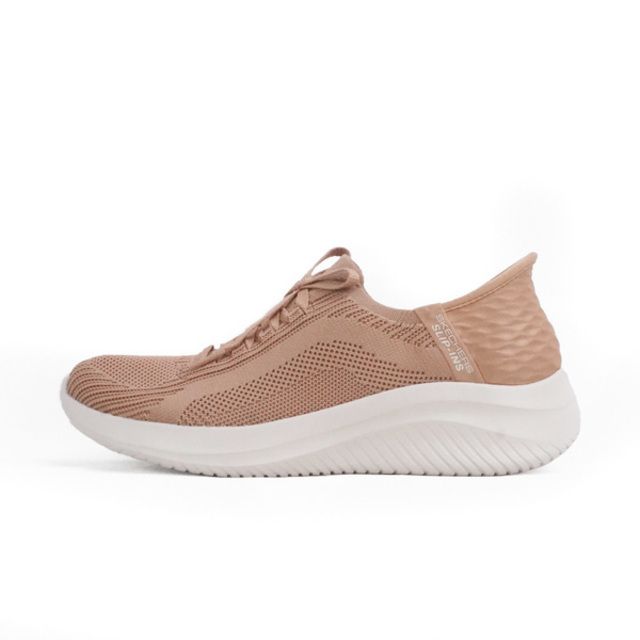  Skechers Ultra Flex 3.0 [149710TAN] 女 健走鞋 休閒 步行 厚底 舒適 緩震 膚色
