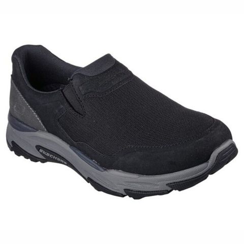 Skechers Altimar [204712BLK] 男 健走鞋 休閒 步行 套入式 緩震 透氣 記憶鞋墊 黑