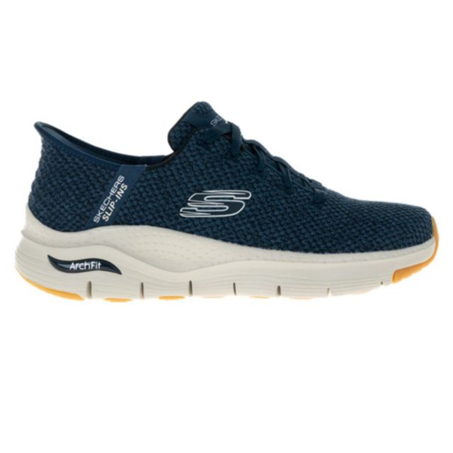  Skechers Arch Fit [232454NVY] 男 健走鞋 運動 步行 瞬穿舒適科技 支撐 穩定 透氣 深藍