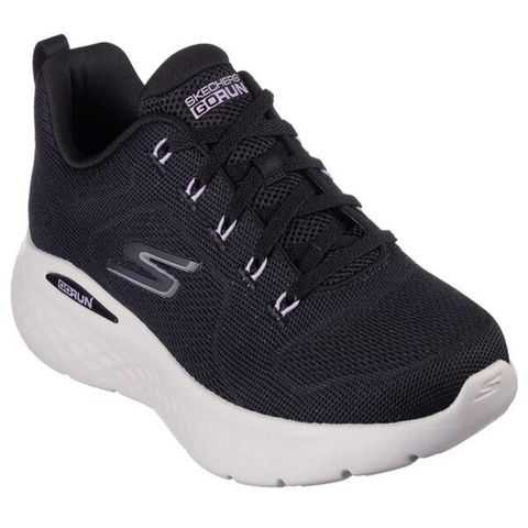 Skechers Go Run Lite [129429BKLV] 女 慢跑鞋 運動 休閒 健走 避震 透氣 舒適 黑紫