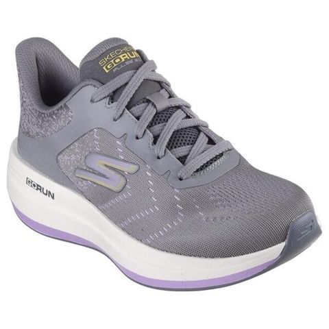 Skechers Go Run Pulse 2.0 [129111GYLV] 女 慢跑鞋 運動 健走 避震 輕量 灰紫