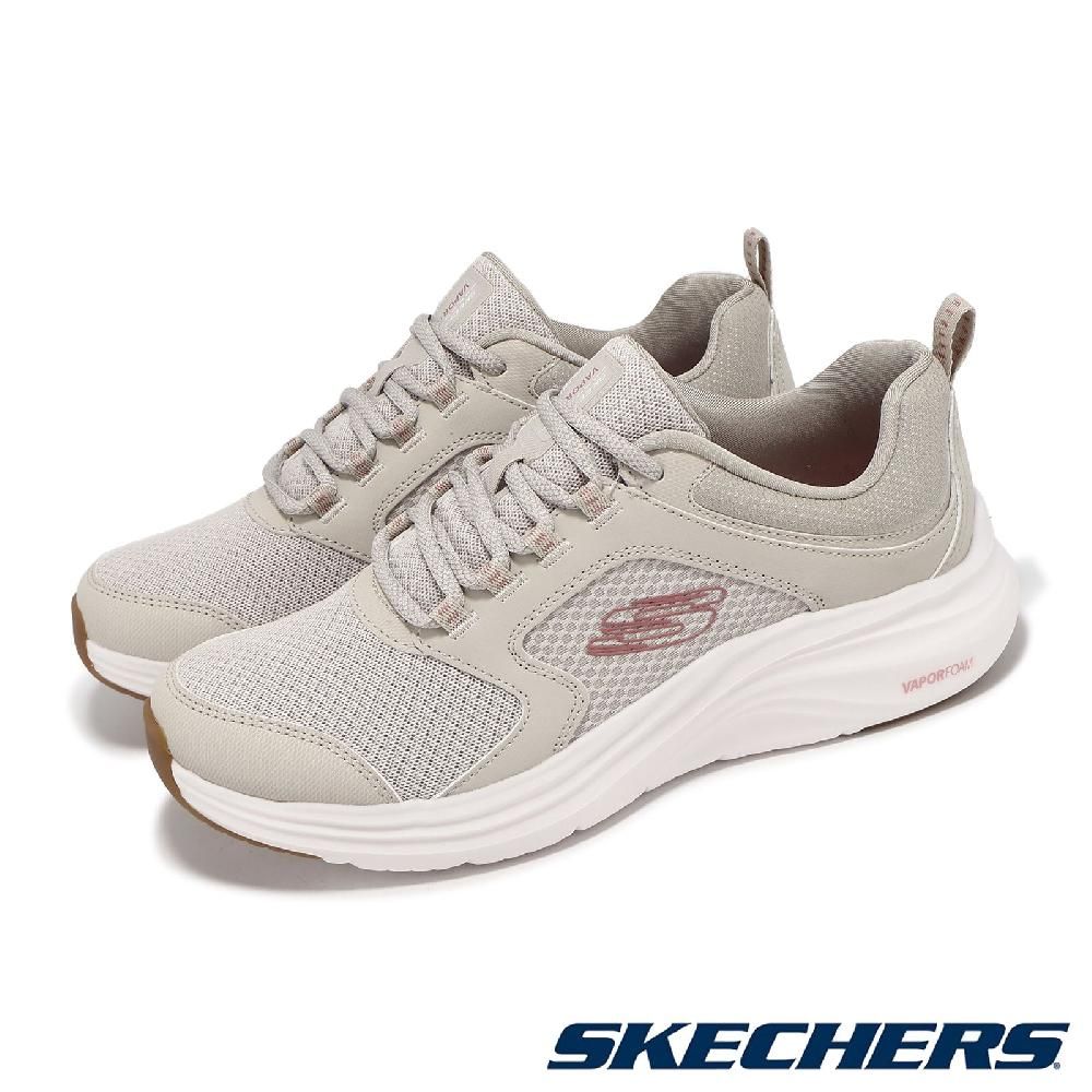 SKECHERS  斯凱奇 休閒鞋 Vapor Foam-Lasting Moment 女鞋 米白 粉 輕量 避震 健走鞋 150023TPPK