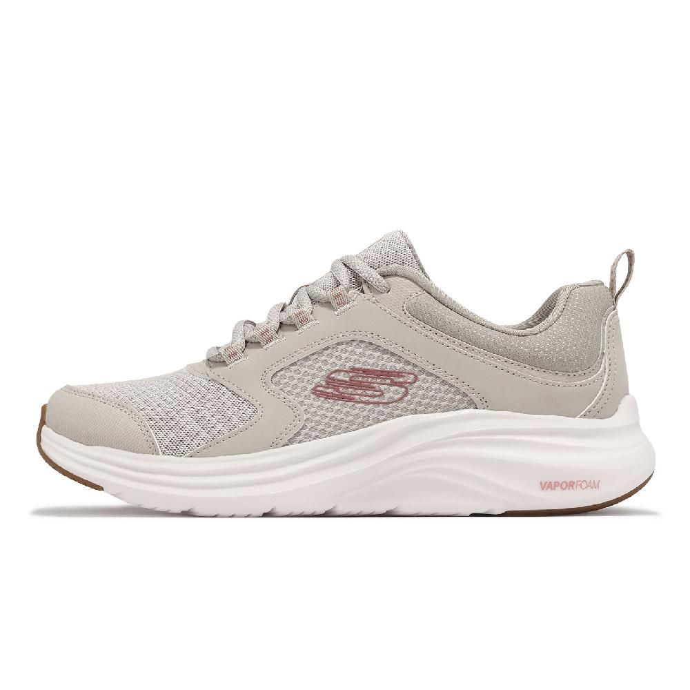 SKECHERS  斯凱奇 休閒鞋 Vapor Foam-Lasting Moment 女鞋 米白 粉 輕量 避震 健走鞋 150023TPPK