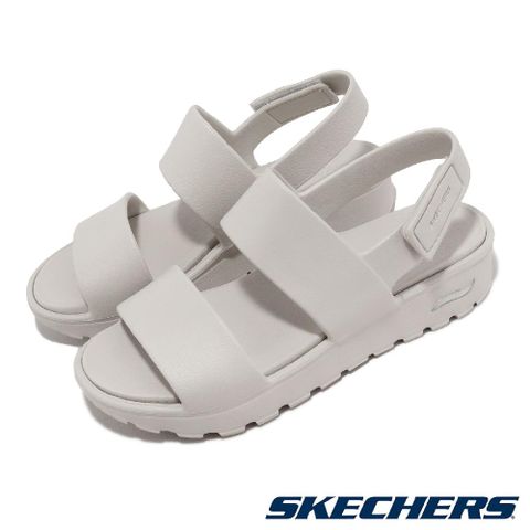 Skechers 涼鞋 Arch Fit Footsteps-Day Dream 女鞋 骨白 防水 寬帶 足弓支撐 111380NAT