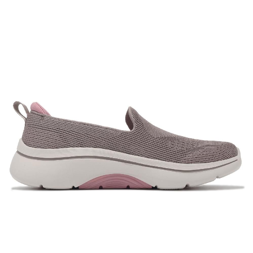 SKECHERS  斯凱奇 休閒鞋 Go Walk Arch Fit 2.0-Lacy 女鞋 粉 白 回彈 懶人鞋 健走鞋 125304TPPK