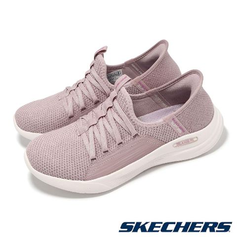 SKECHERS 斯凱奇 休閒鞋 Relaxed Fit Sport Slip-Ins 女鞋 粉 針織 懶人鞋 健走鞋 150353LTMV