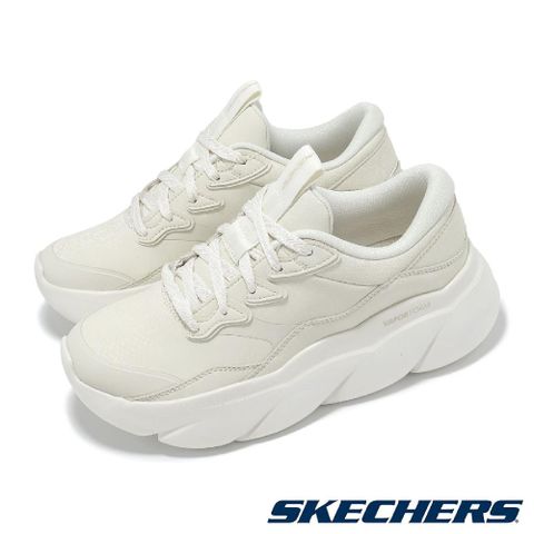 SKECHERS Skechers 斯凱奇 休閒鞋 Vapor Step-Jet Setter 女鞋 米白 緩衝 厚底 回彈  150083OFWT