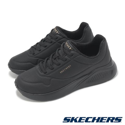 SKECHERS Skechers 斯凱奇 休閒鞋 Uno Lite-Lite Work 女鞋 黑 緩衝 全黑 177289BBK