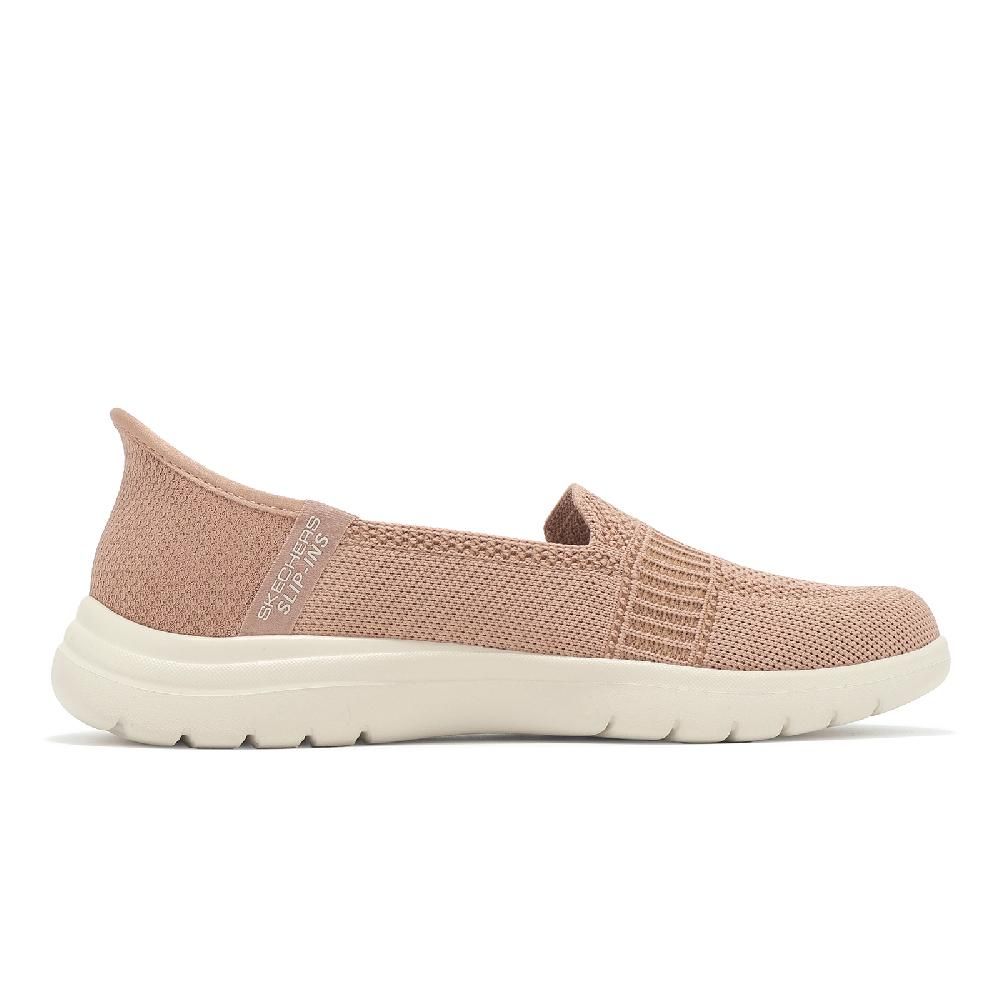 SKECHERS Skechers 斯凱奇 休閒鞋 On-The-Go Flex-Camellia Slip-Ins 女鞋 粉橘 套入式 樂福鞋 138181CRML