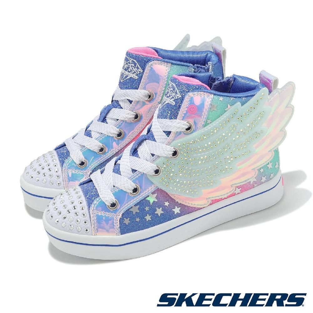 SKECHERS Skechers 斯凱奇 燈鞋 S Lights-TWI-Lites 2-Dreamy Wings 中童 閃燈 發光 小朋友 314392LBLMT