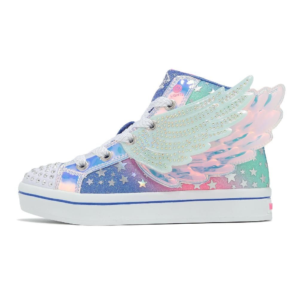 SKECHERS Skechers 斯凱奇 燈鞋 S Lights-TWI-Lites 2-Dreamy Wings 中童 閃燈 發光 小朋友 314392LBLMT