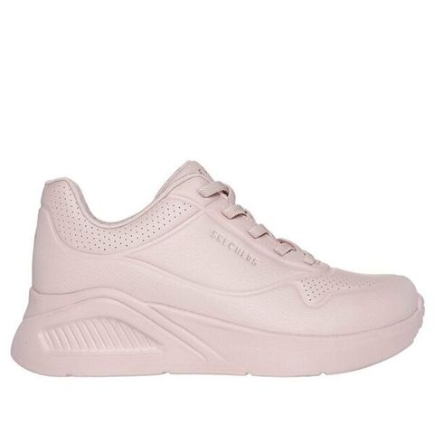 SKECHERS Skechers Uno Lite [177289BLSH] 女 運動休閒鞋 步行 健走 皮革 緩震 舒適 簡約 粉紅