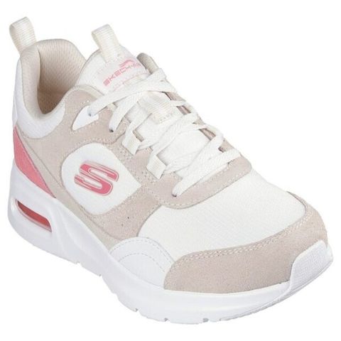 SKECHERS Skechers Skech-Air Court [150078NTPK] 女 休閒鞋 運動 健走 氣墊 緩震 米 粉紅