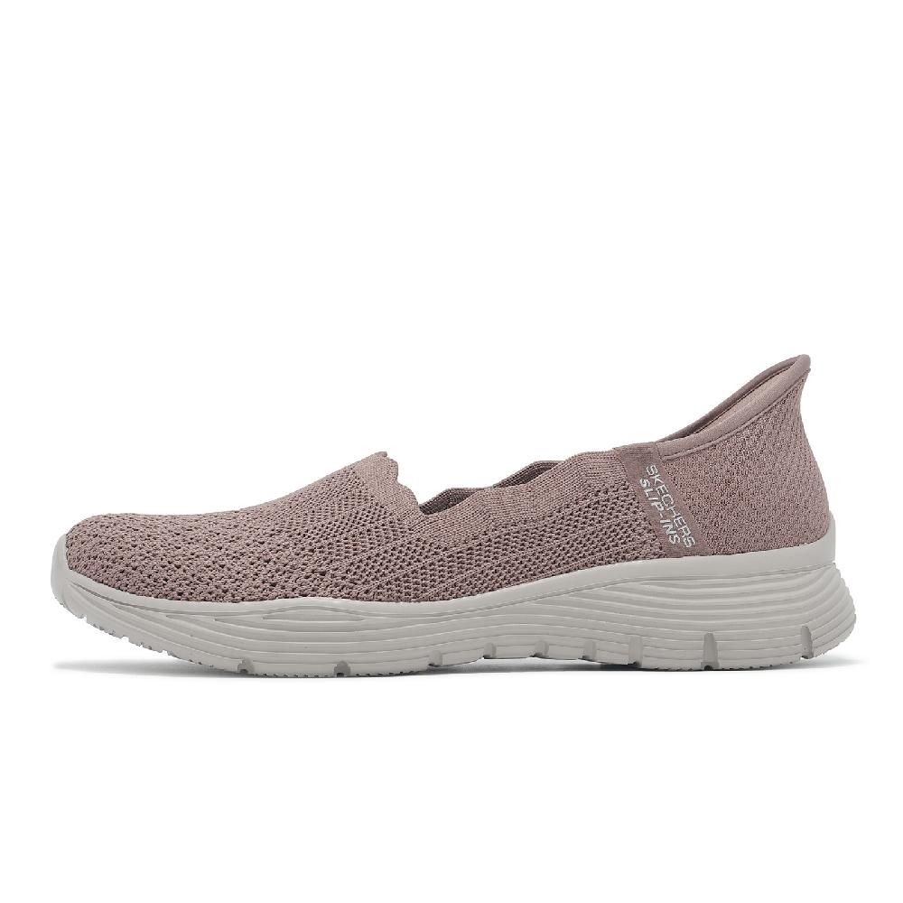 SKECHERS Skechers 斯凱奇 休閒鞋 Seager-Believe IT Slip-Ins 女鞋 玫瑰 套入式 懶人鞋 健走鞋 158980MVE