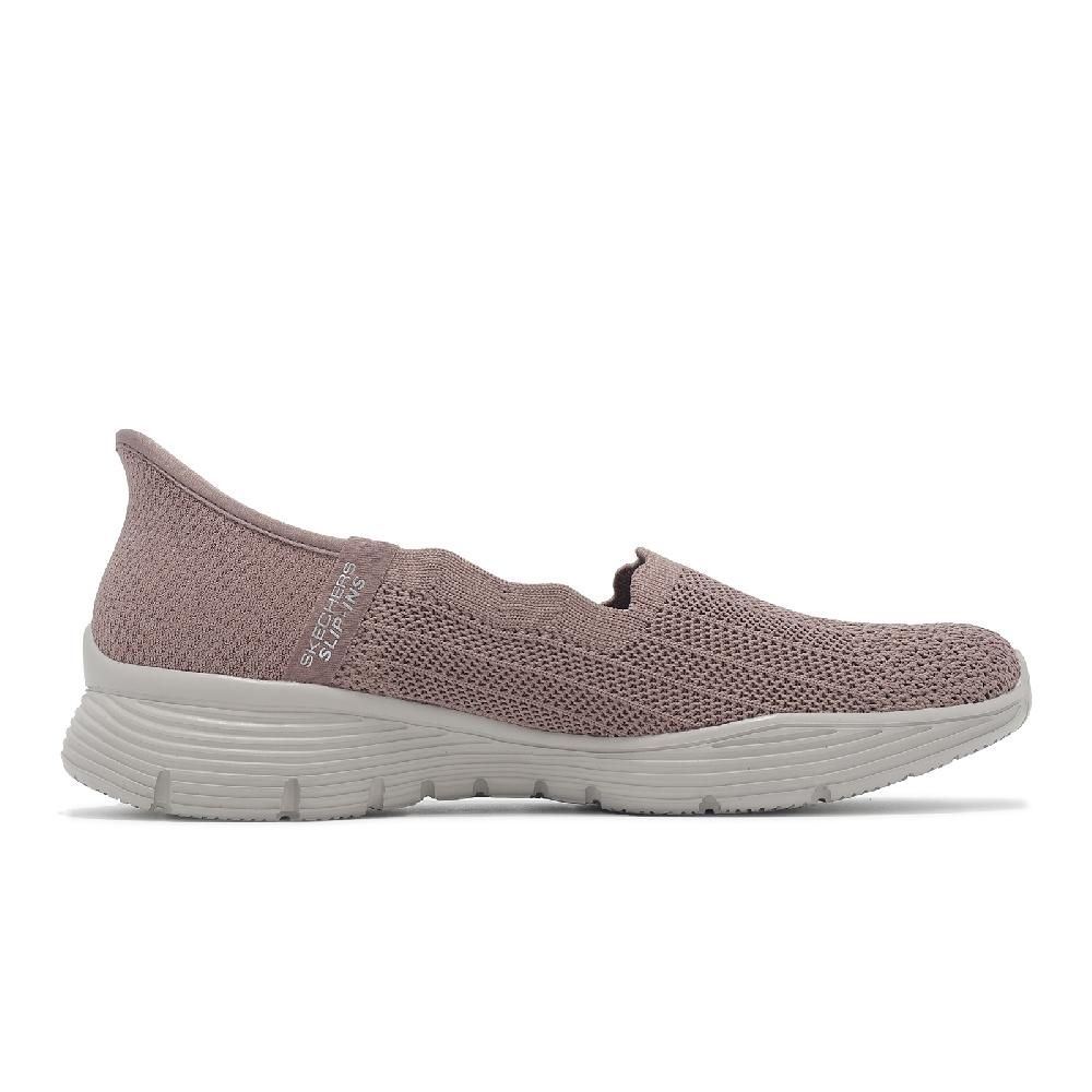 SKECHERS Skechers 斯凱奇 休閒鞋 Seager-Believe IT Slip-Ins 女鞋 玫瑰 套入式 懶人鞋 健走鞋 158980MVE